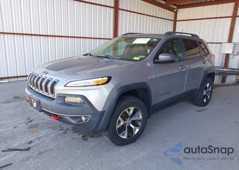 2014 Jeep Cherokee Trailhawk из США, поврежденный, VIN 1C4PJMBB5EW159022